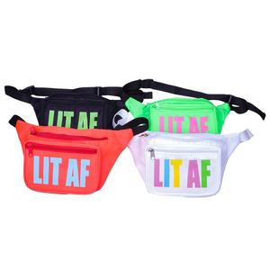 <span class=keywords><strong>PROMO</strong></span> Tas Pinggang Olahraga Desain Kustom Multi-warna 3 Resleting - Product Image 4