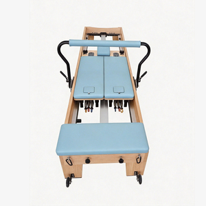 PL010FHA <span class=keywords><strong>Cama</strong></span> <span class=keywords><strong>de</strong></span> <span class=keywords><strong>Pilates</strong></span> <span class=keywords><strong>de</strong></span> Madera con Riel Completo y Torre Superior, Equipo <span class=keywords><strong>de</strong></span> Fitness Usado para Estudio <span class=keywords><strong>de</strong></span> <span class=keywords><strong>Pilates</strong></span> y Yoga, Torre <span class=keywords><strong>de</strong></span> <span class=keywords><strong>Pilates</strong></span> para Ejercicios <span class=keywords><strong>de</strong></span> Core - Product Image 5