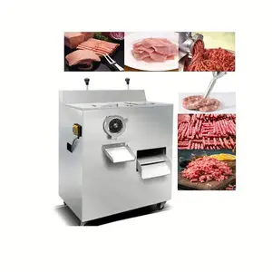 Indien gefrorene Fleisch würfels chneide maschine Fleischs chneide maschine Knochens äge filete adora de carne automatische Hühner schneide maschine