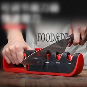 Afilador de Cuchillos 5 en 1, Herramienta Profesional para Afilar Tijeras de Cocina, Piedra de Afilar de Tungsteno y Diamante, Máquina Afiladora con Ángulo Ajustable - Product Image 3