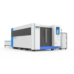 Cypcut Control Software Full Closed Fiber Laser Cutting Machine SENFENG H4 For Metal Construction Work