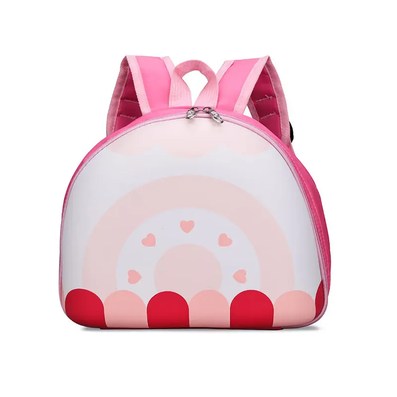 Tas punggung bayi usia 1-3 tahun, tas punggung bepergian anak TK, tas pelangi lucu