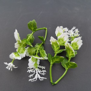 Plantes artificielles de fougère Wen Hope, verdure pour décoration murale intérieure, bouquets de fougères décoratifs, fleurs blanches, feuilles vertes - Product Image 4