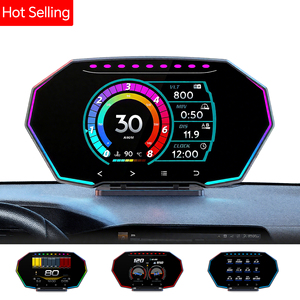 2025 mới nhất HUD cho xe ô tô-Kỹ thuật số Đồng hồ tốc độ F11 GPS với thời gian thực dầu Temp tốc độ dữ liệu, dễ dàng cài đặt OBD2 đầu lên màn hình - Product Image 1