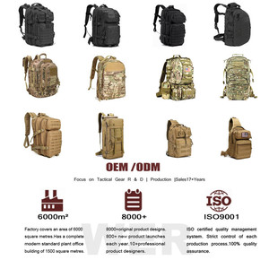 Mochila Táctica de Asalto de Lona Grande y Económica de 45L, 40L, 25L, 60L, Resistente al Agua para Senderismo al Aire Libre - Product Image 5