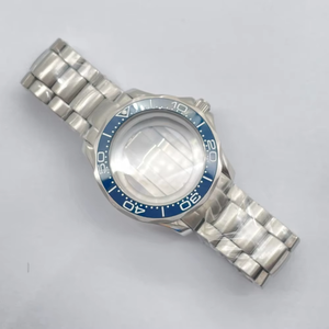 Montre personnalisée 40mm en acier inoxydable 316L pour hommes, lunette argentée, nouveau design NH35, mouvement étanche, couleurs argentées disponibles - Product Image 3