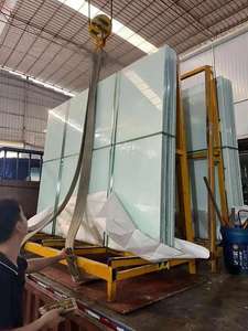Verre laminé transparent, ultra-blanc, avec revêtement coloré, verre plat et incurvé trempé, verre industriel, fabrication OEM - Product Image 3