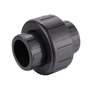 <span class=keywords><strong>PVC</strong></span> אבזרי בתולה חומר UPVC פלסטיק איחוד ASTM SCH80 <span class=keywords><strong>PVC</strong></span> אבזרי כל גדלים זמין כהה אפור - Product Image 2