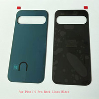 Couvercle de boîtier de téléphone portable pour Google Pixel 9 Pro Back Glass Noir Blanc Rose Gris