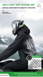 Combinaison de <span class=keywords><strong>pluie</strong></span> réfléchissante réutilisable imperméable et respirante avec matériau en PVC Ensemble de pantalon et de veste de <span class=keywords><strong>pluie</strong></span> pour <span class=keywords><strong>moto</strong></span> - Product Image 5