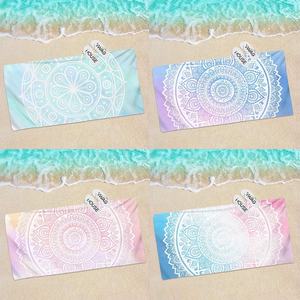 Serviettes de plage, châles, protection solaire, tapis de yoga et de méditation, série Mandala vintage, en microfibre utilitaire surdimensionnée, 20 couleurs - Product Image 5