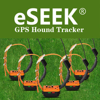 Sistema de Rastreo GPS y Entrenamiento para Perros Todo en Uno, Collar de Caza Impermeable para Múltiples Perros