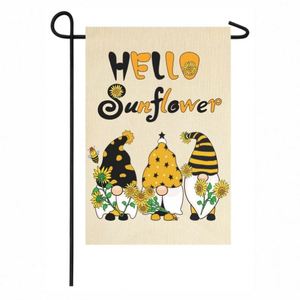 Wholesale 30x45cm Double Side Digital Printing Polyester Yard <b>Flag</b> Halloween Garden <b>Flag</b> - Product Image 6