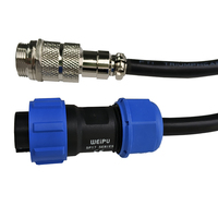 Conector Impermeable SP1710 SP1711 SP2110 SP2111 a Conector de Aviación GX16 de 5 Pines, Cable de Alimentación