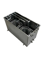 Réservoir d'eau et évaporateur à serpentin en acier inoxydable SS304 pour refroidisseurs industriels, modèles personnalisables 3P-60P