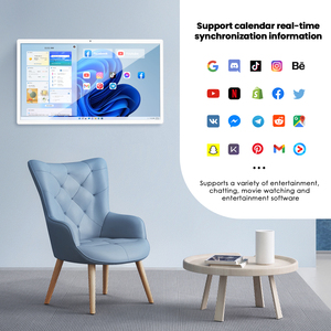Écran tactile numérique d'intérieur 21,5 23,8 32 pouces avec affichage de texte, prend en charge la planification Google/<span class=keywords><strong>Yahoo</strong></span>/Cozi, caméra et haut-parleur - Product Image 2