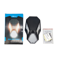 Luces Solares LED para Pared de Exterior de 360 Grados, Impermeables, con Sensor, Diseño de Spider-Man, Regulable, Iluminación Solar de 3 Lados para Jardín