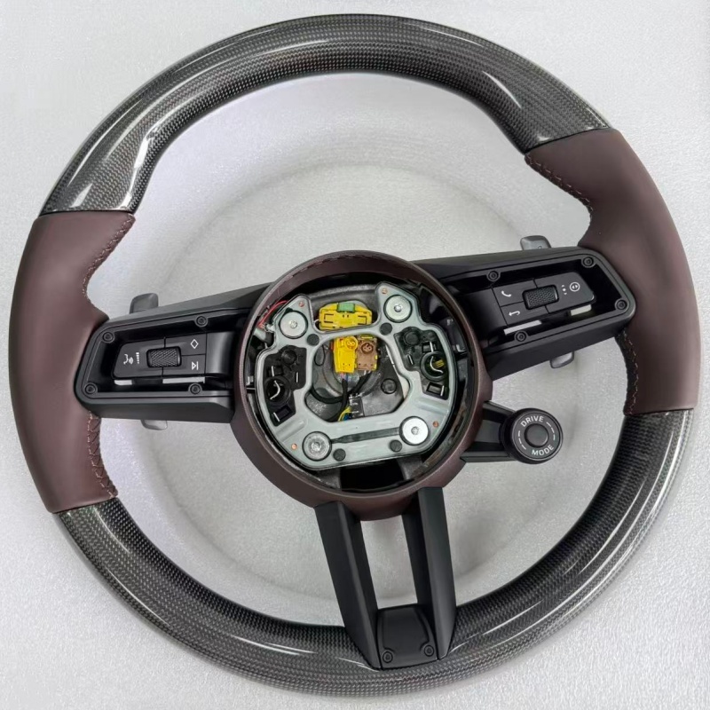 Premium Auto Carbon Fiber Steering Wheel (Porsche Fitment), photo 3