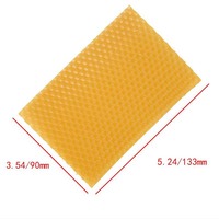 Neue gelbe Imkereiausrüstung: Italienische Bienenstock-Grundplatten & Bienenwachsrähmchen (Tiefzellen-Honigwaben-Design) für den landwirtschaftlichen Einsatz