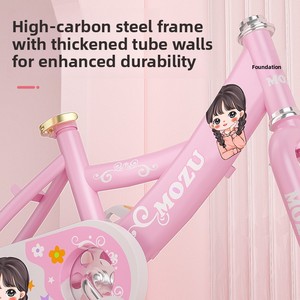 Nuova Bicicletta per Bambine 3-8 Anni 12/16/18/20 Pollici Bici per Studentesse con Rotelle - Product Image 2