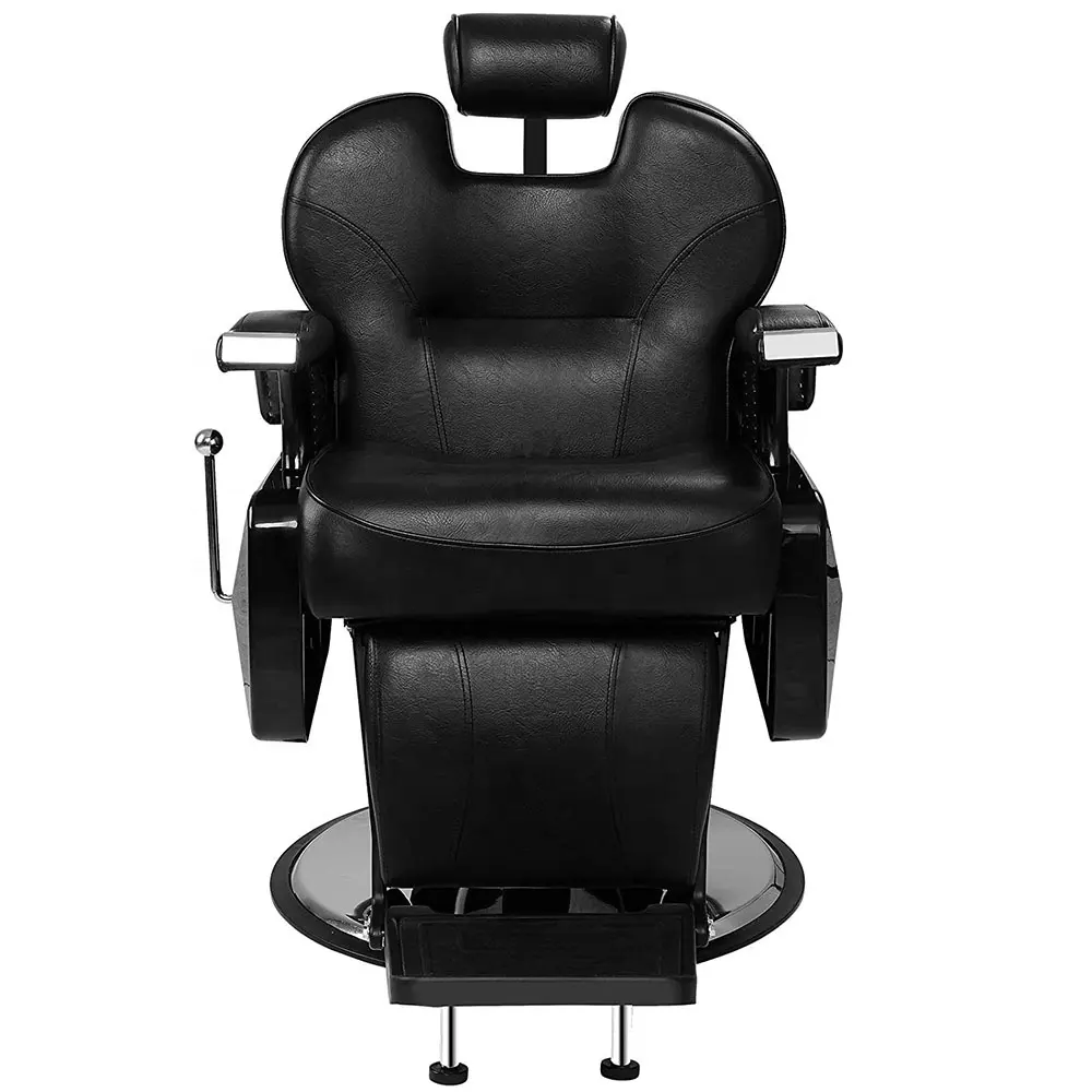 Schwarzer hydraulischer Allzweck-Friseurs tuhl Salon Beauty Styling Chair für Beauty Shop