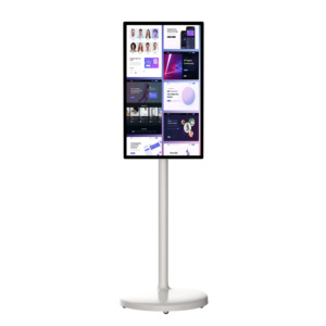 Monitor LCD Rotante <span class=keywords><strong>da</strong></span> 27 Pollici con Schermo Touch Smart Wireless per Interni, Display Android, Chiosco con SDK, <span class=keywords><strong>Grande</strong></span> Schermo LED per <span class=keywords><strong>Film</strong></span> - Product Image 2