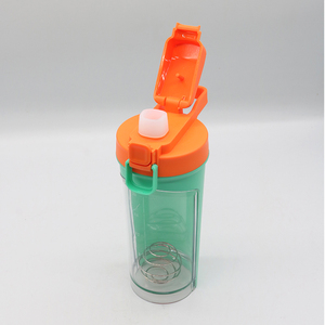 Skaka 780Ml <span class=keywords><strong>Flaska</strong></span> trasparente colorato fantasia PP bottiglie di acqua con scala di capacità di paglia - Product Image 5