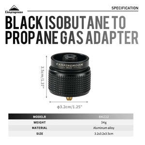 <span class=keywords><strong>Adaptateur</strong></span> de bouteille de gaz Campingmoon pour <span class=keywords><strong>propane</strong></span> et <span class=keywords><strong>butane</strong></span>, 1 lb, petit <span class=keywords><strong>adaptateur</strong></span> de réservoir de <span class=keywords><strong>propane</strong></span>, <span class=keywords><strong>adaptateur</strong></span> de réservoir de gaz pour barbecue de camping - Product Image 3