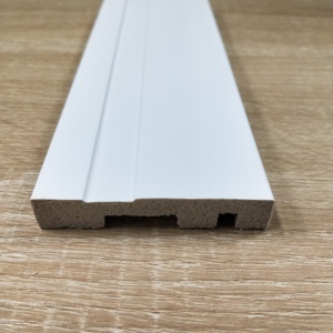 Demax Trắng primed <span class=keywords><strong>PS</strong></span> độ ẩm bằng chứng thiết kế hiện đại đúc Ốp chân tường cho văn phòng nhà & khách sạn - Product Image 2