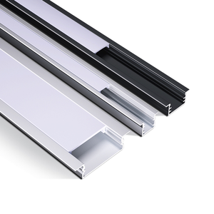 Đèn Led Nhôm Định Hình Góc Vuông 45 90 Độ 3M 12Mm 17Mm 2835 Màu Đen Cho Kênh Cầu Thang Sàn Vách Thạch Cao - Product Image 2