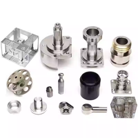 Componentes de Eje Roscado Multietapa de Aluminio Anodizado, Piezas de Hardware de Aluminio Mecanizadas con Precisión por CNC