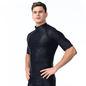Sbart Surf Vêtements Rash Vest Rushguard Surf Shirt Rush Guard Protection Solaire Vêtements UPF 50 Rashguard Hommes Sharkskin Rash Guards - Product Image 3