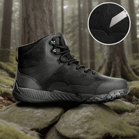 BAEWOON TB14 Bottes tactiques mi-montantes respirantes et antidérapantes pour hommes, imperméables, bottes de randonnée pour hommes, vente en gros usine