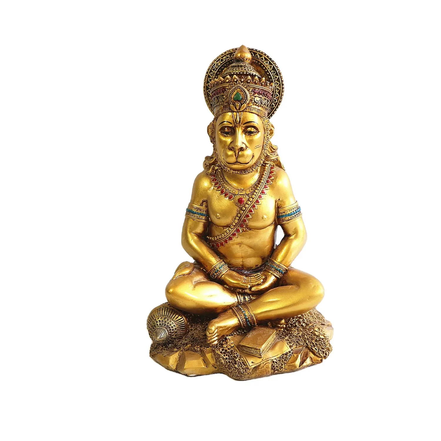 Dini Aziz Maymun Yüz Lord Hanuman Hindu Tanrılar Buda Heykeli