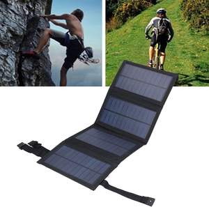 Paneles Solares Monocristalinos Plegables de 30W, Ligeros y Portátiles, Mini Cargador USB de 5V con 20% de Alta Eficiencia, Camuflaje para Exteriores - Product Image 4