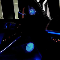 11 couleurs LED haut-parleur couverture pour BMW G20 nouvelle série 3 voiture milieu de gamme Tweeter HiFi musique stéréo klaxon lumière ambiante décorer Refit