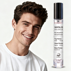 <span class=keywords><strong>Perfume</strong></span> para el Cabello Unisex Inspirado en <span class=keywords><strong>Santal</strong></span> <span class=keywords><strong>33</strong></span>, Marca Privada al por Mayor, 10 ml, Aroma Amaderado de Sándalo, Fragancia Neutra de Larga Duración - Product Image 6