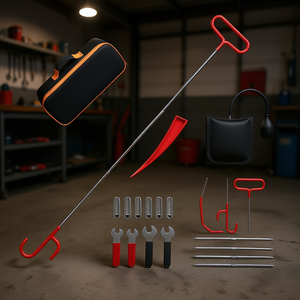 เครื่องมือฉุกเฉินสีแดงขนาด 59 นิ้วสำหรับซ่อมประตูโรงรถและรถบรรทุก - Product Image 2