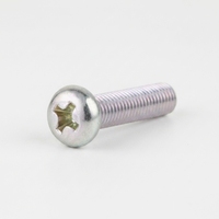 Vis à tête cylindrique Phillips en acier inoxydable DIN 7985 pour assemblage de trous pré-taraudés et d'écrous dans les produits métalliques M3 M5