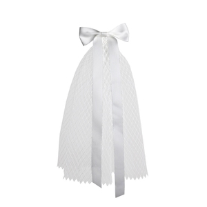 Xinmeiji V664 fábrica al por mayor estilo bosque Retro, lazo de cinta blanco súper etéreo, velo de <span class=keywords><strong>novia</strong></span> Popular para registro de matrimonio - Product Image 5