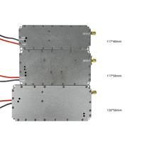Módulo Amplificador de Potencia RF GaN de 50W, GPS L1 L2 1100-1700MHz, Anti-FPV para Defensa de Drones C-UAS, Contramedidas de Señal de Navegación