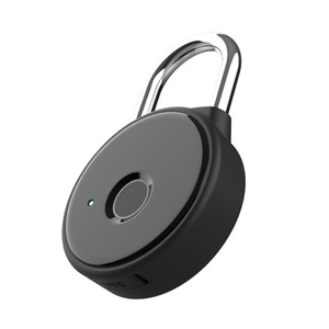 Không thấm nước chống trộm Kiểm soát an ninh vân tay Keyless ổ khóa thông minh ứng dụng ổ khóa thông minh - Product Image 4