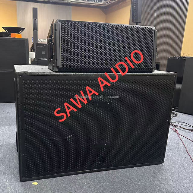 Hot Sale SUB 8006-AS Dual 18 Inch Active Subwoofer 2500W RMS DSP 137dB Professional Bass for Stage