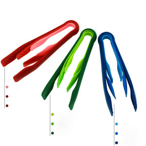 ที่หนีบขนมปังและเค้กมีสี10นิ้วช้อนส้อมวัสดุ PP สำหรับจัดเก็บและเก็บผักและส่วนผสม - Product Image 4