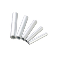 Tube de raccordement droit en aluminium pur GL pour appareils électroménagers et machines, connexion intermédiaire de câble à trou traversant