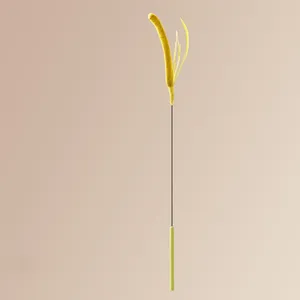 Setaria Extra Long Cat Pole with Steel Wire Feather Rod Flexible <b>Interactive</b> Chew <b>Toy</b> <b>for</b> Cats <b>Pets</b> <b>Interactive</b> Movement <b>Toy</b> - Product Image 4