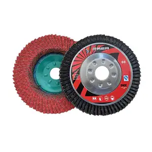 125mm Factory-Made A/O Zirconion Ceramic Abrasive Tool Flap Disc For Cutting And Grinding Metal