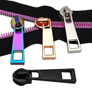 New Product Free Sample Embossed Pattern Metal <strong>Zipper</strong> Sliders for Clothing <strong>Custom</strong> <strong>Zipper</strong> <strong>Pulls</strong> - Product Image 4