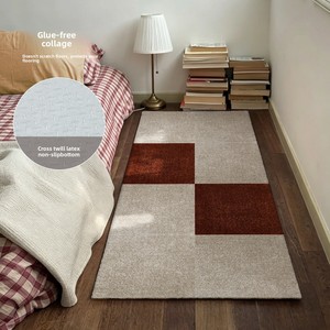 DIY Splicing Carpet Tiles Self Adhesive Non Slip Washable Individual Puzzle Floor Mat Pet Friendly Stain Resistant Area <strong>Rug</strong> - Product Image 5
