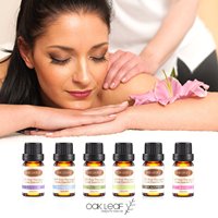 Coffret Cadeau d'Huiles Essentielles Pures 6x10ml – Kit d'Aromathérapie Maison – Collection d'Huiles Naturelles pour Diffuseur et Massage – OEM/ODM Fabriqué en Chine – Modèle